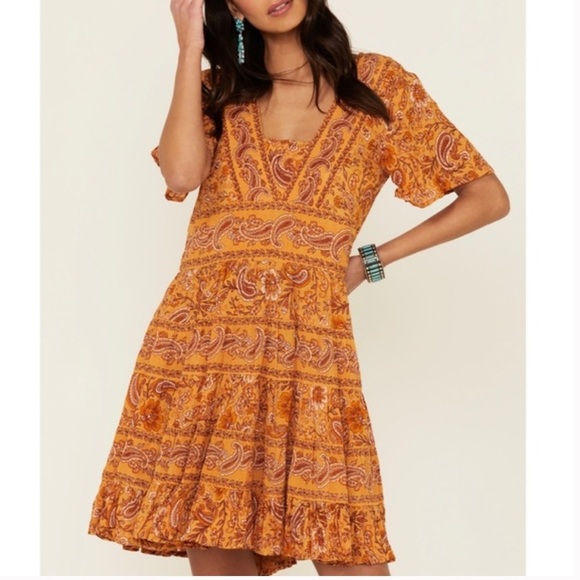 Patrons of Peace Paisley Dress - Picture 1 of 4